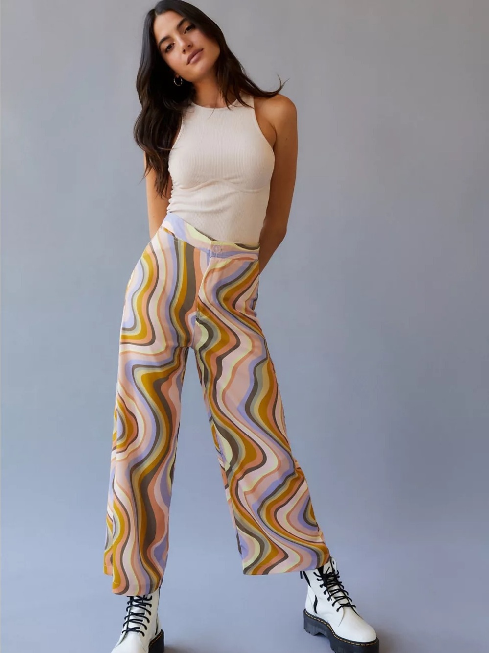 Urban Outfitters Olympia Printed Pants